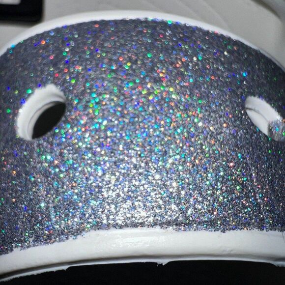 BNWT Glitter Crocs Sandals Women's 13 / Men's 12 Unisex - Picture 6 of 7